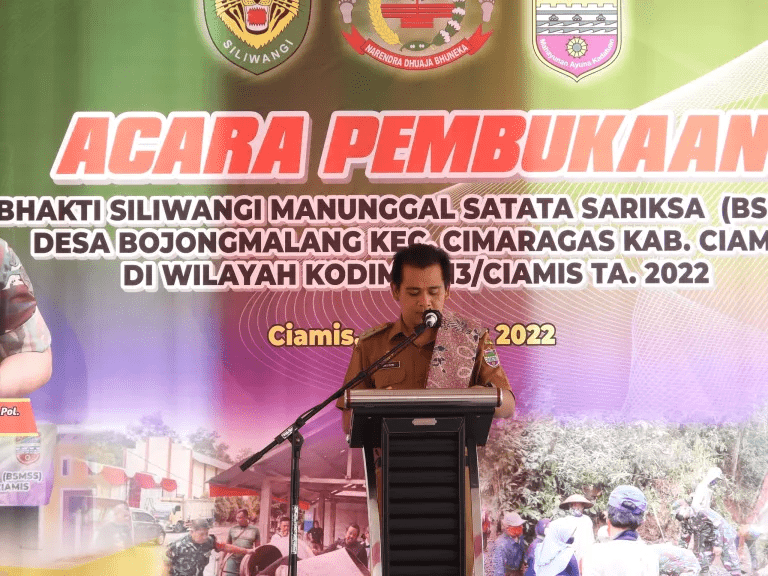 Program BSMSS Kodim 0613 Ciamis Di Desa Bojongmalang Resmi Dibuka.